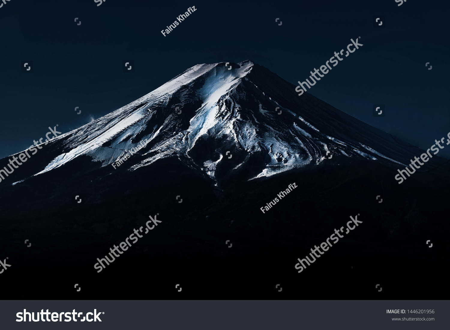 Mount Fuji Kitayama Fujinomiya Shizuoka Japan Stock Photo Edit Now 1446201956