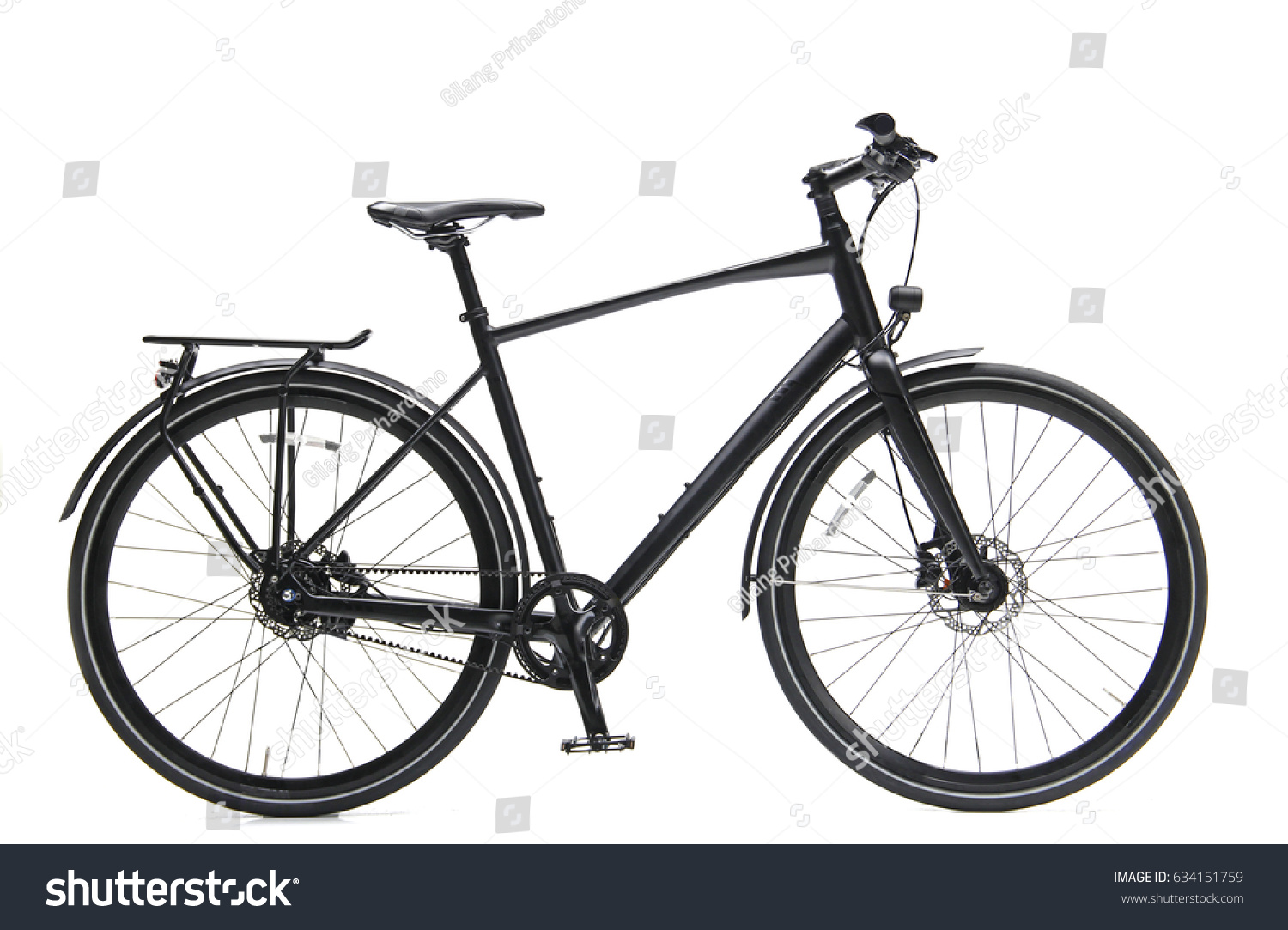 bicycle with carrier