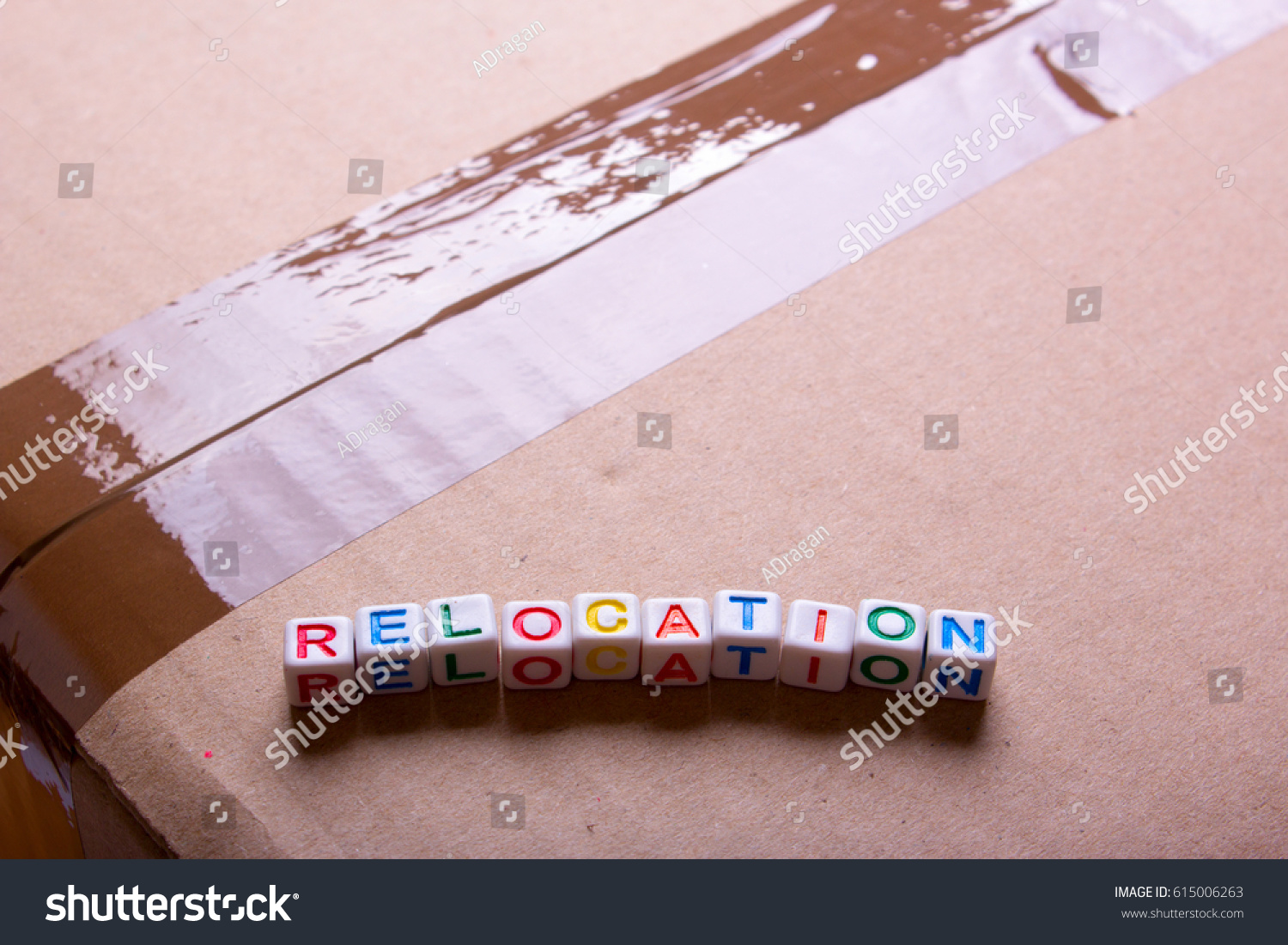 Moving Another Office House Word Relocation Stock Photo Edit Now