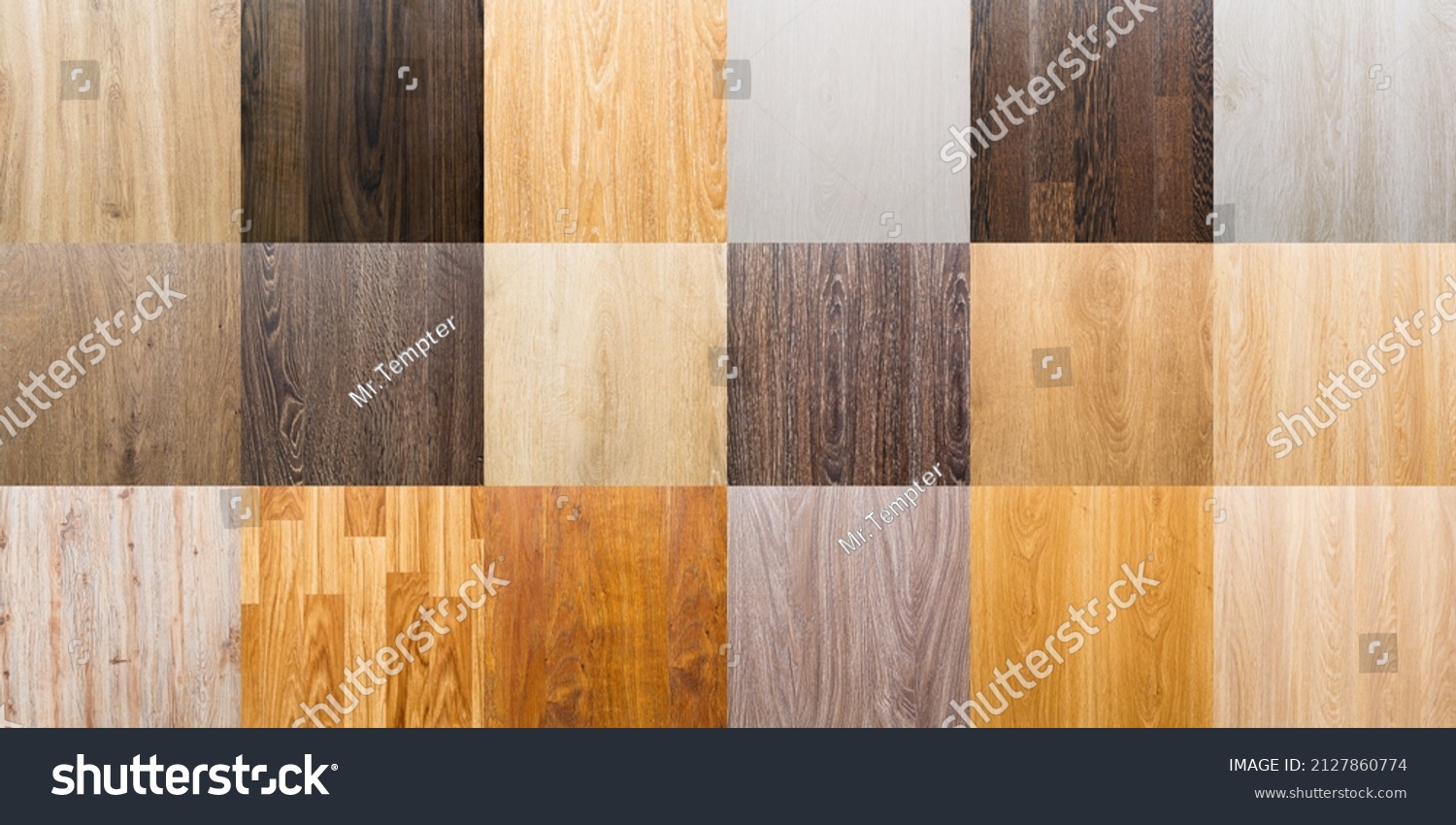 Much Mixed Wood Texture Natural Pattern Stock Photo 2127860774 ...