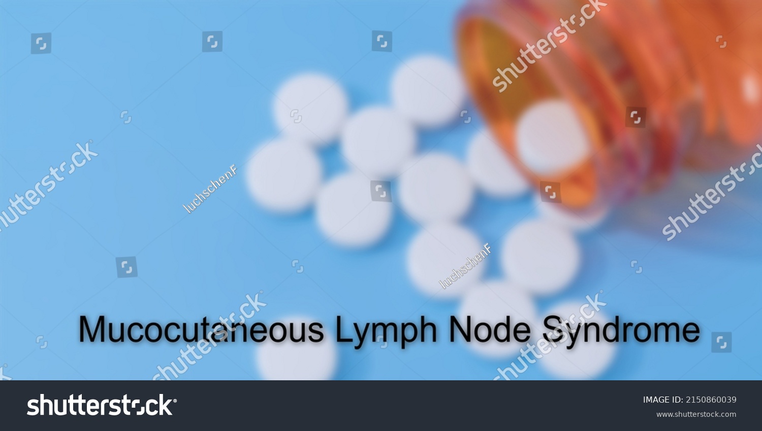 Mucocutaneous Lymph Node Syndrome Mucocutaneous Lymph Stock Photo