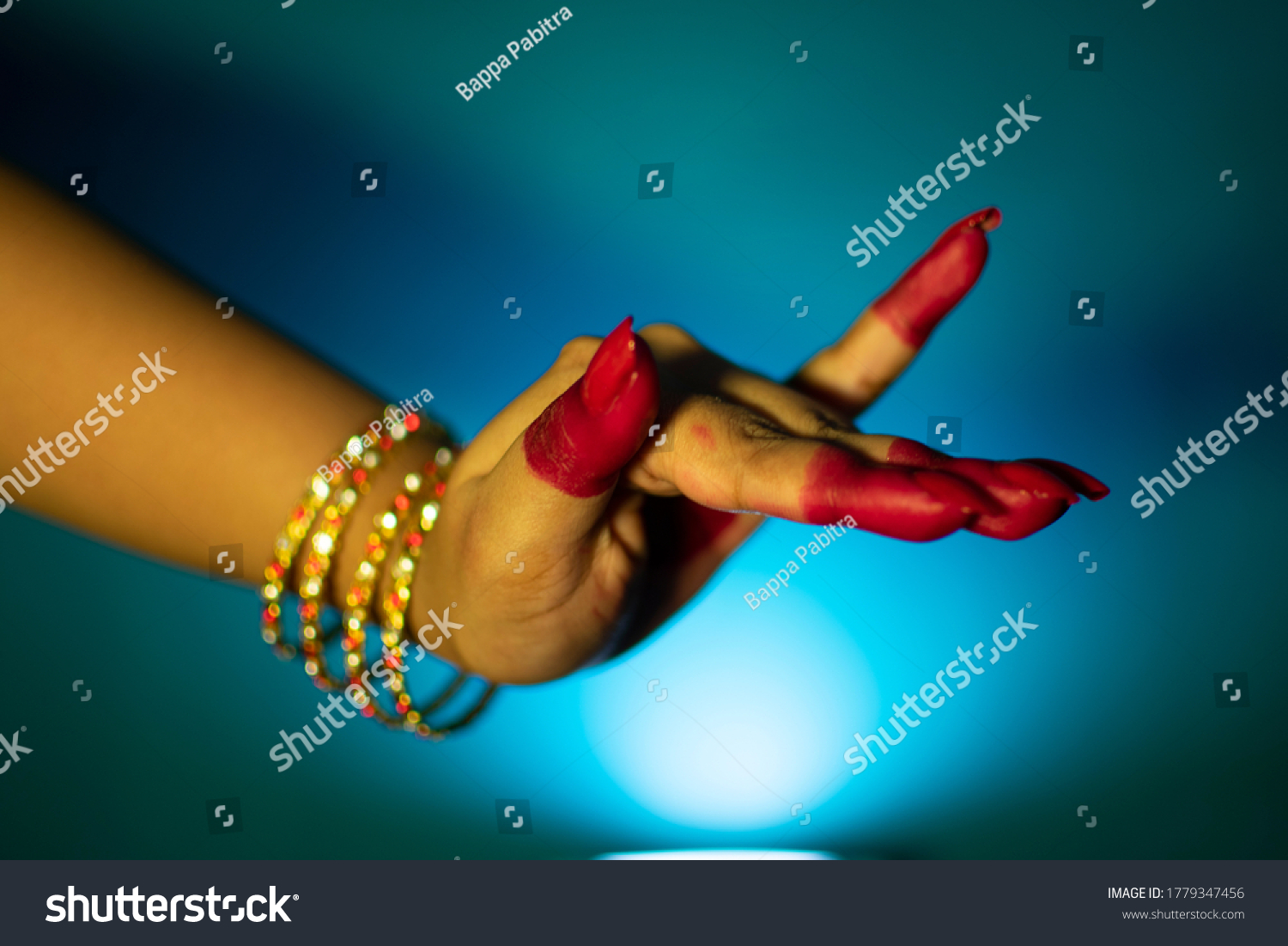 Mudras Gestures Bharatanatyam Dance Stock Photo 1779347456 | Shutterstock