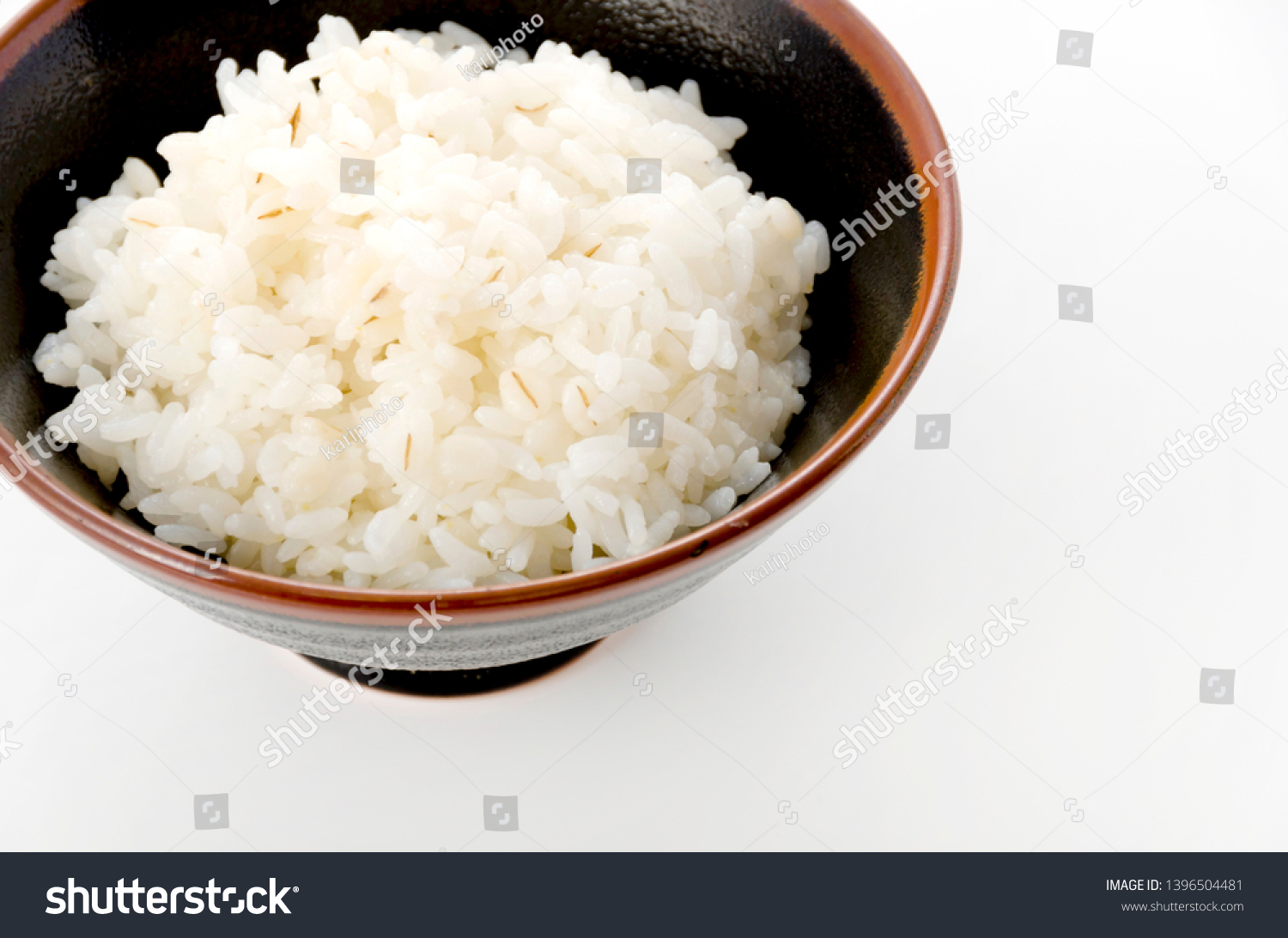 Mugi Meshi Japanese Barley Rice Stock Photo Edit Now 1396504481