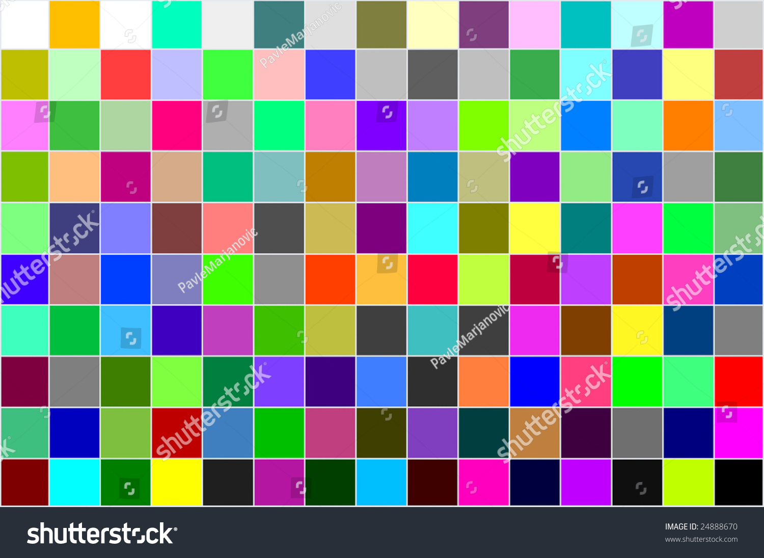 Multi Colored Calibration Chart, All Colors, Background Pattern Stock ...