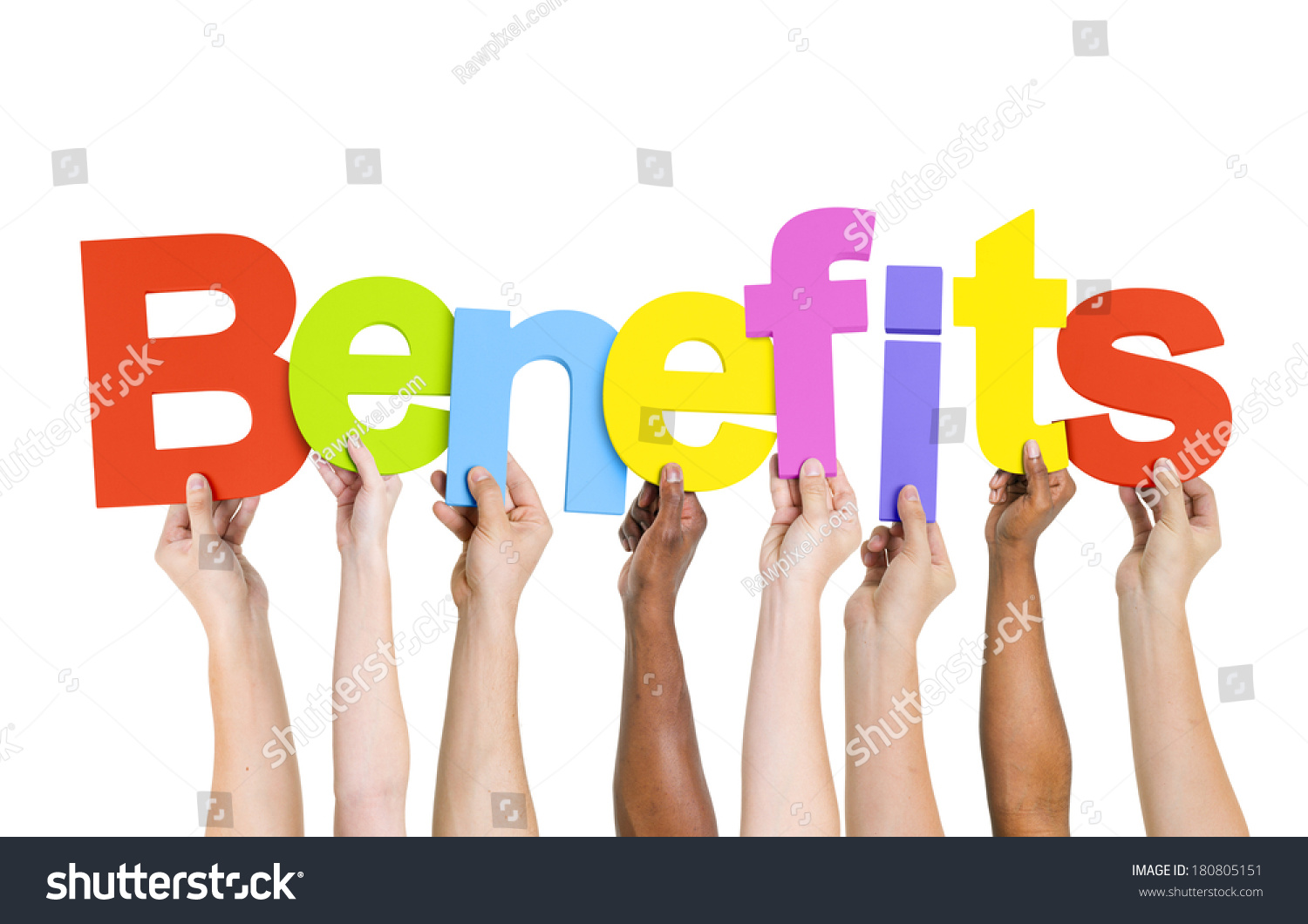 multi-ethnic-people-holding-word-benefits-stock-photo-180805151