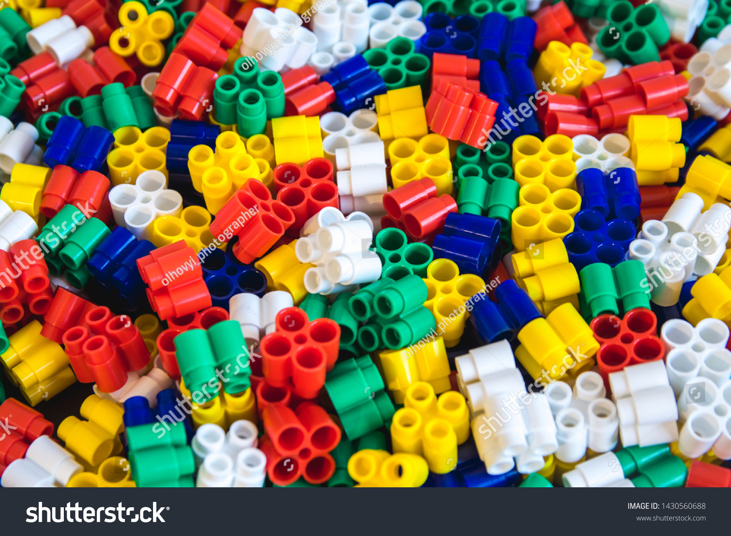 small plastic building blocks