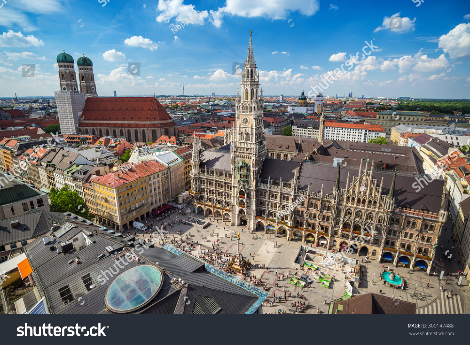 Munich City Skyline Munich Germany Stock Photo 300147488 - Shutterstock