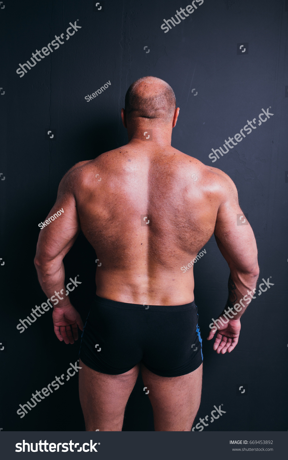 Black Muscle Ass
