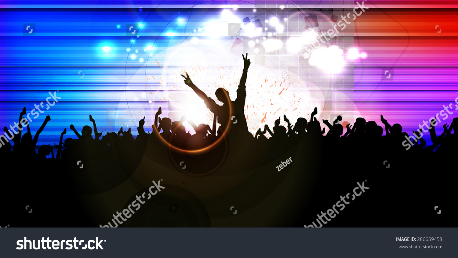 Music Event Background Stock Illustration 286659458 Shutterstock