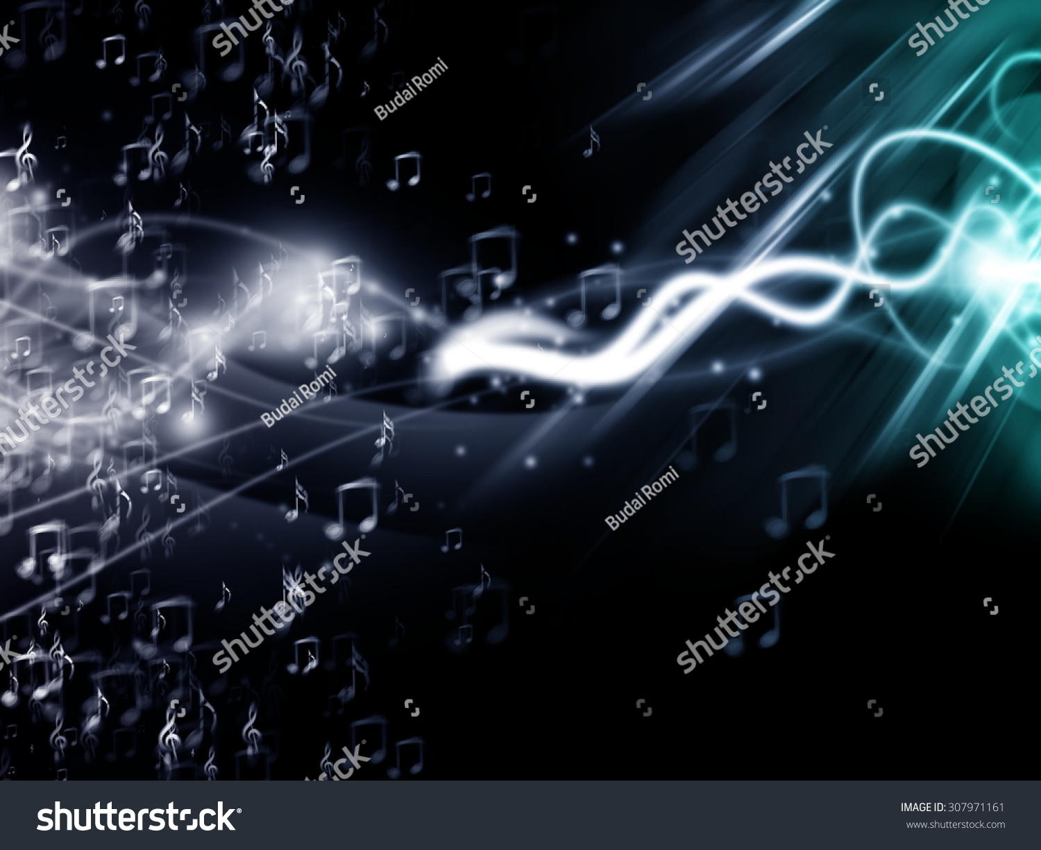 Music Notes Background Stock Illustration 307971161 | Shutterstock