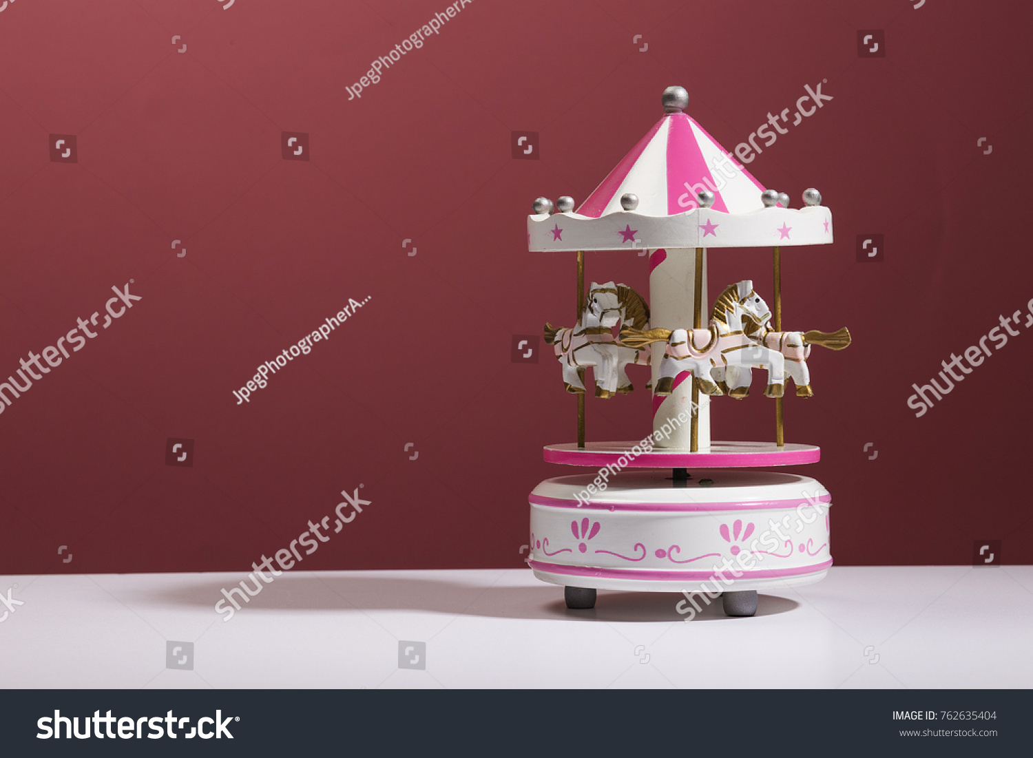 Musical Carousel Horses Merry Go Round Stock Photo 762635404 Shutterstock