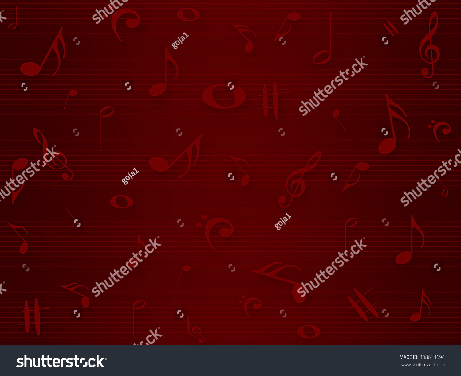 Musical Notes Stock Illustration 308614694 | Shutterstock