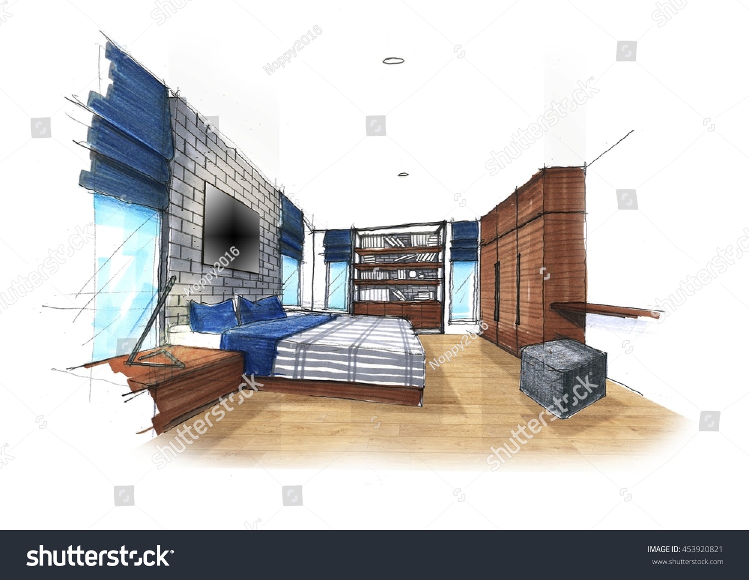 My Sketch Idea Bedroom No Reference Stock Illustration ... My Sketch Idea Bedroom No Reference Stock Illustration ... on Bedroom Reference
id=27728