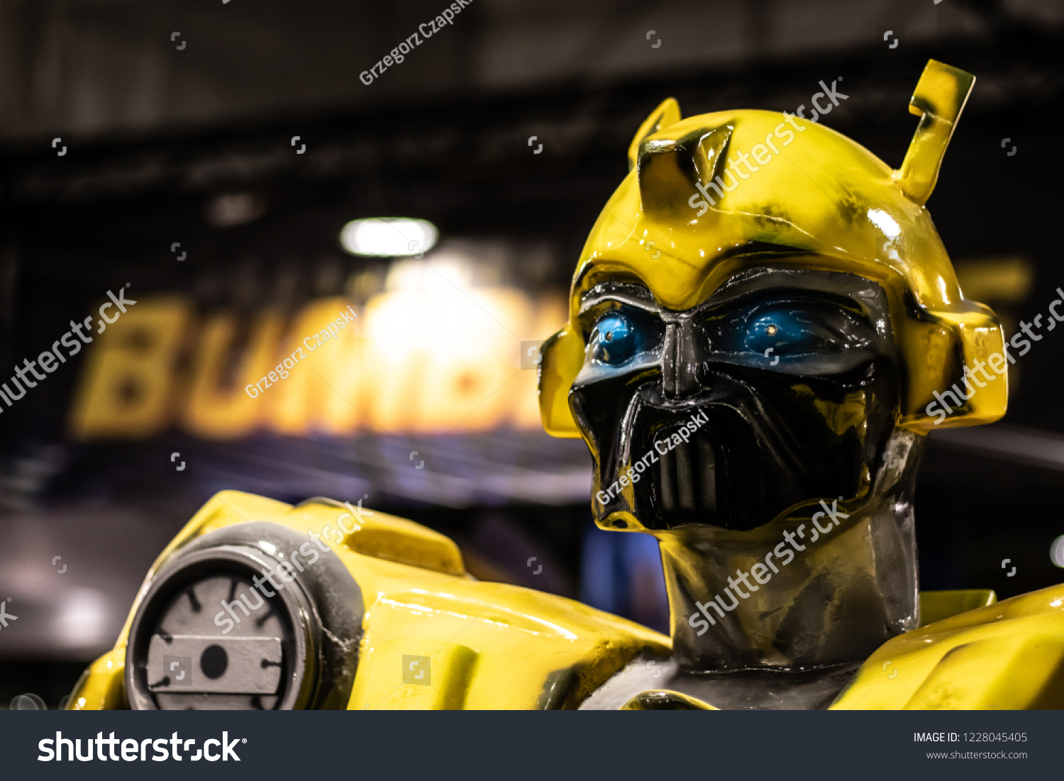 yellow transformers autobot