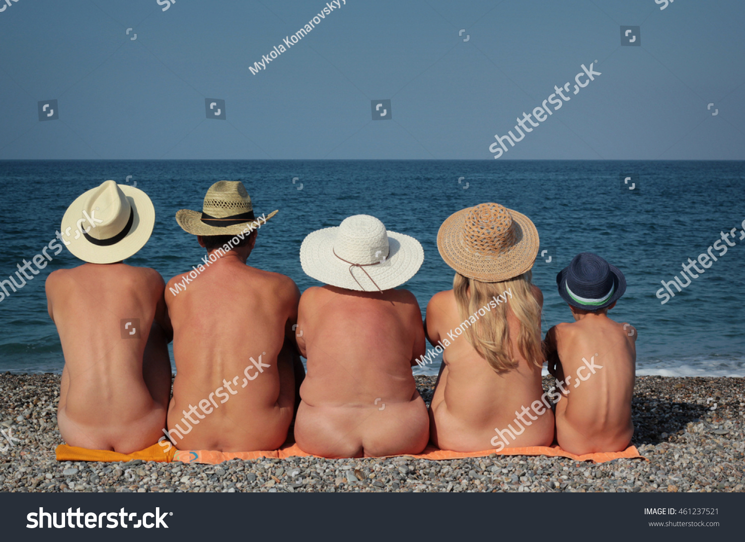 nackt familie strande