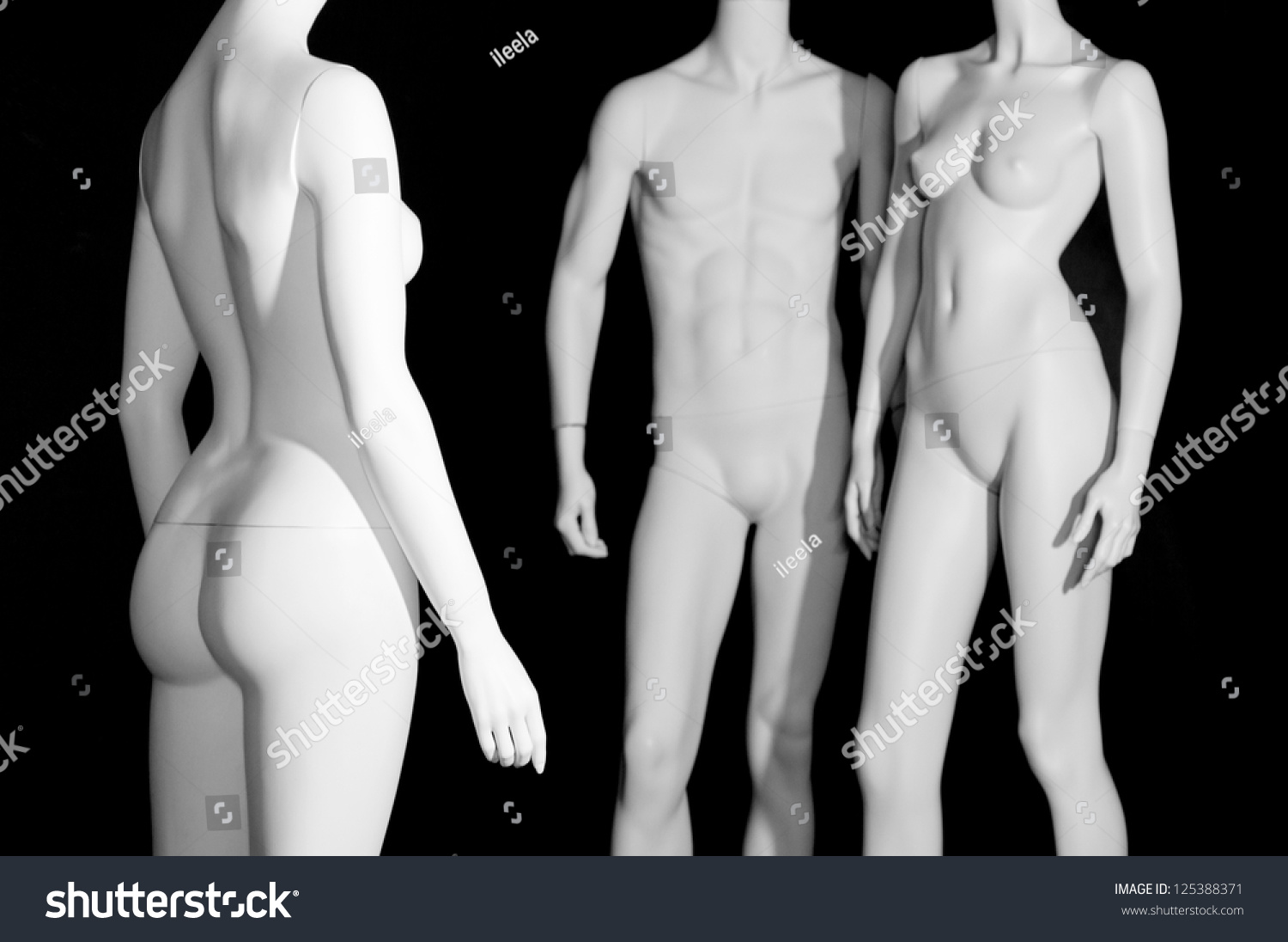 Naked Interactions Stock Photo Edit Now