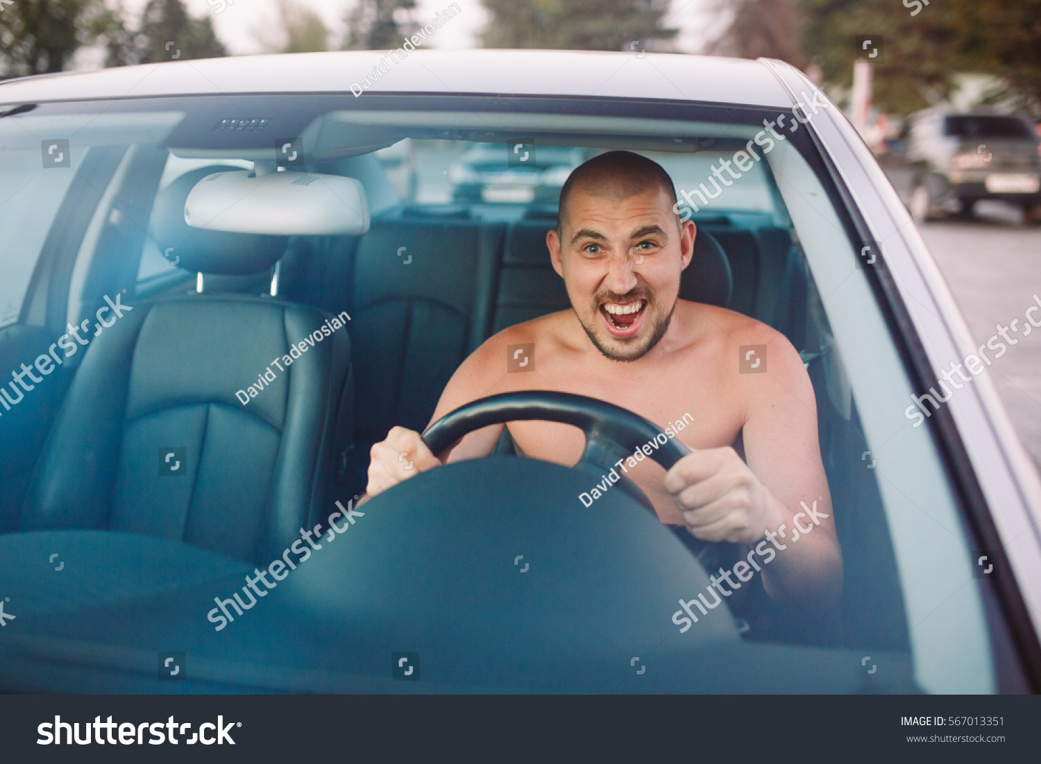 Naked Man Car Images Stock Photos Vectors Shutterstock