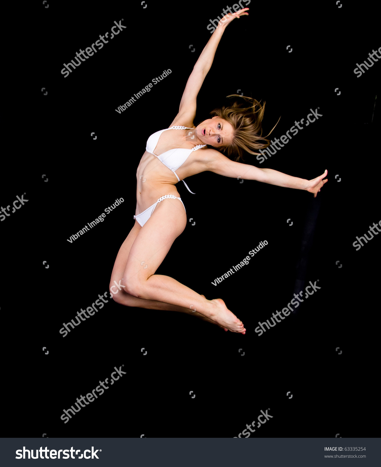 Ni A Bailarina Apasionada Al Desnudo Foto De Stock Shutterstock