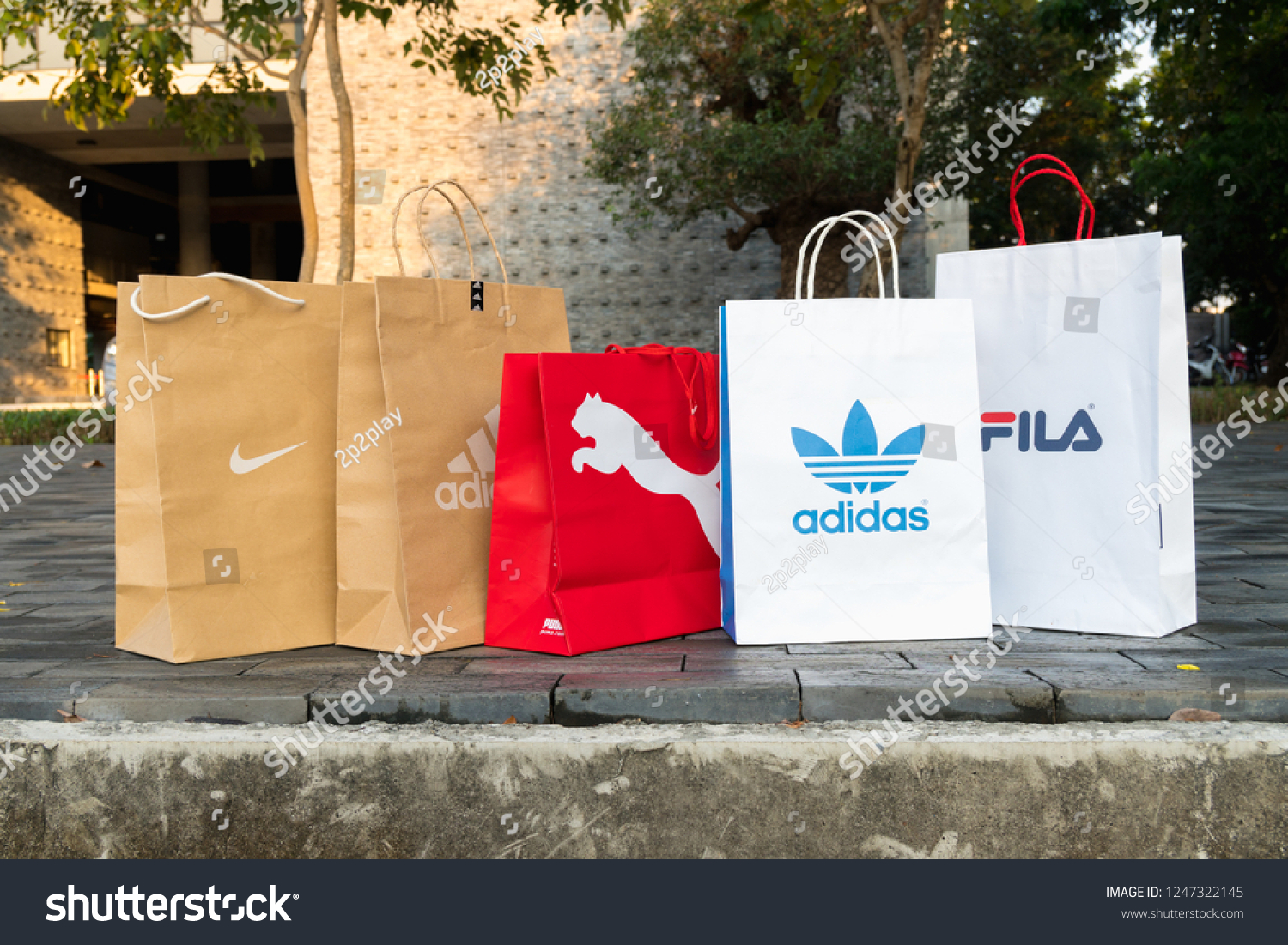 fila shopping bag