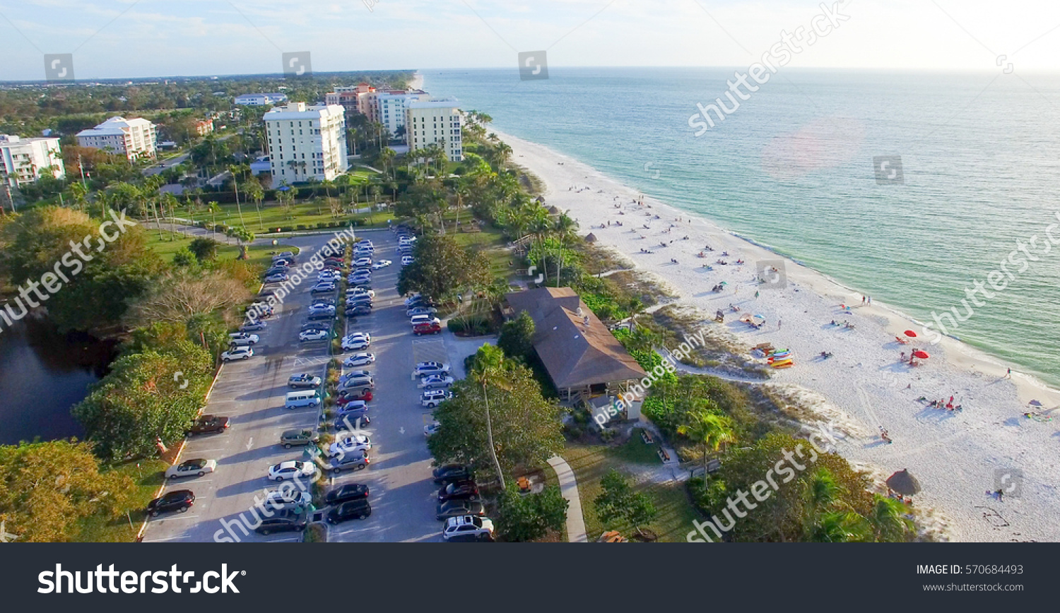 Naples Florida Aerial View Coastline Stock Photo (Edit Now) 570684493