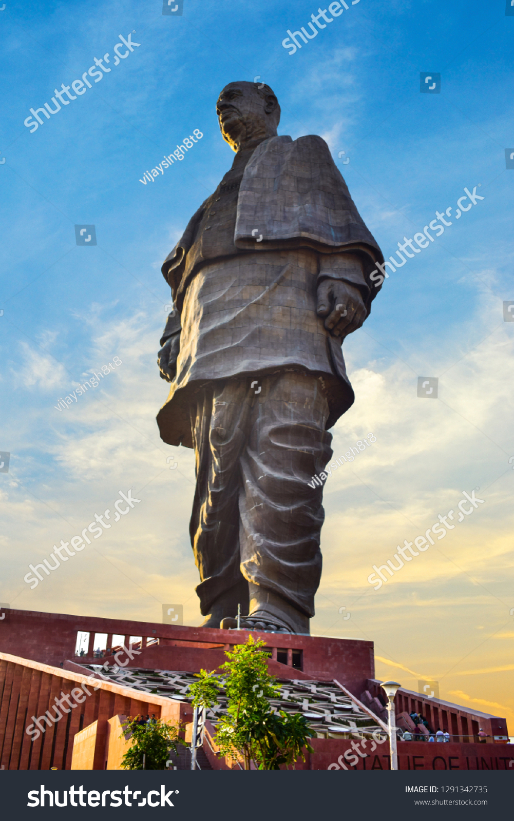 Narmadagujaratindia December 21 2018 Sri Sardar Stock Photo 1291342735 ...