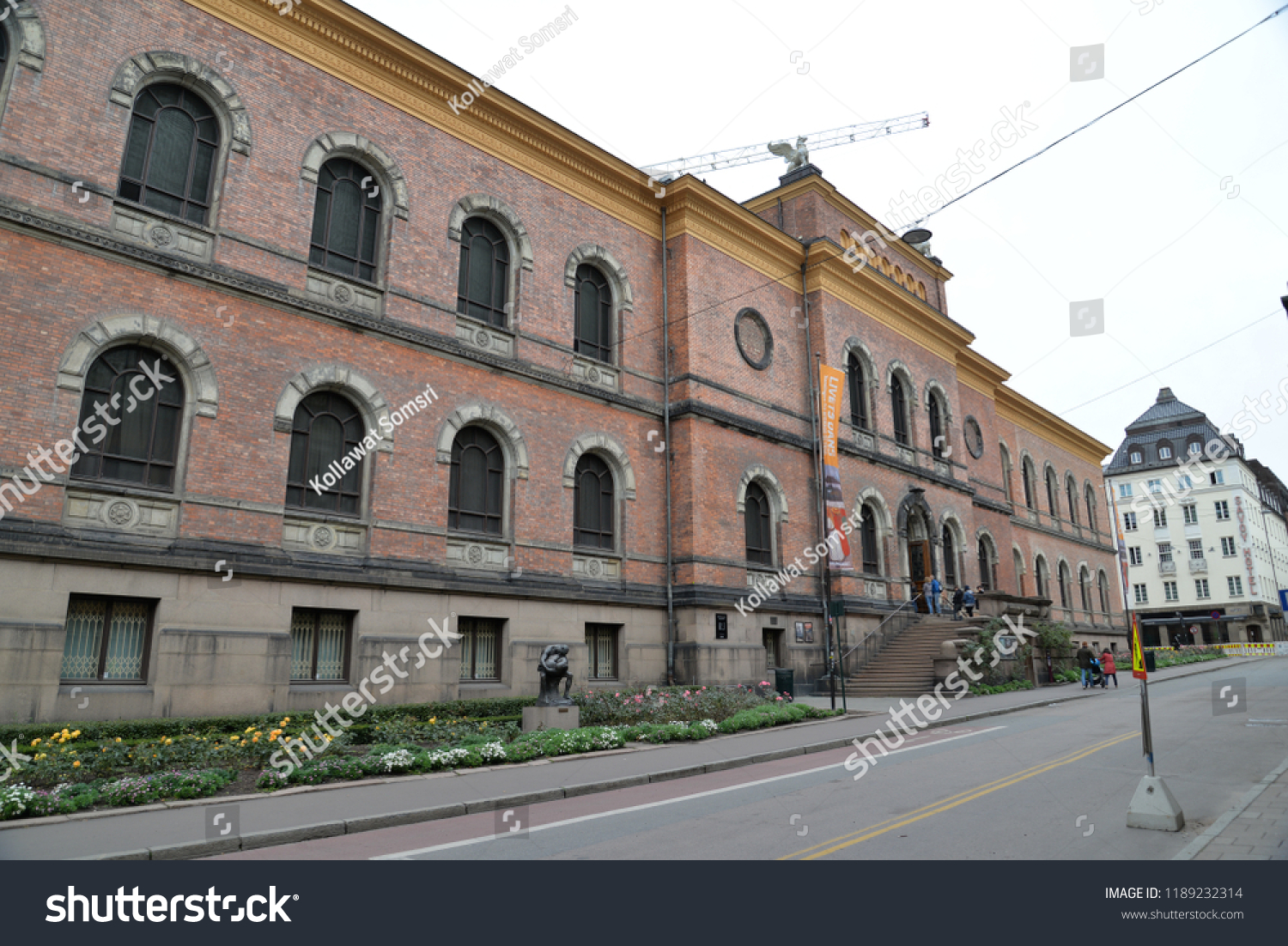 Nasjonalgalleriet National Gallery Oslo Norway Scandinavia Stock Photo ...