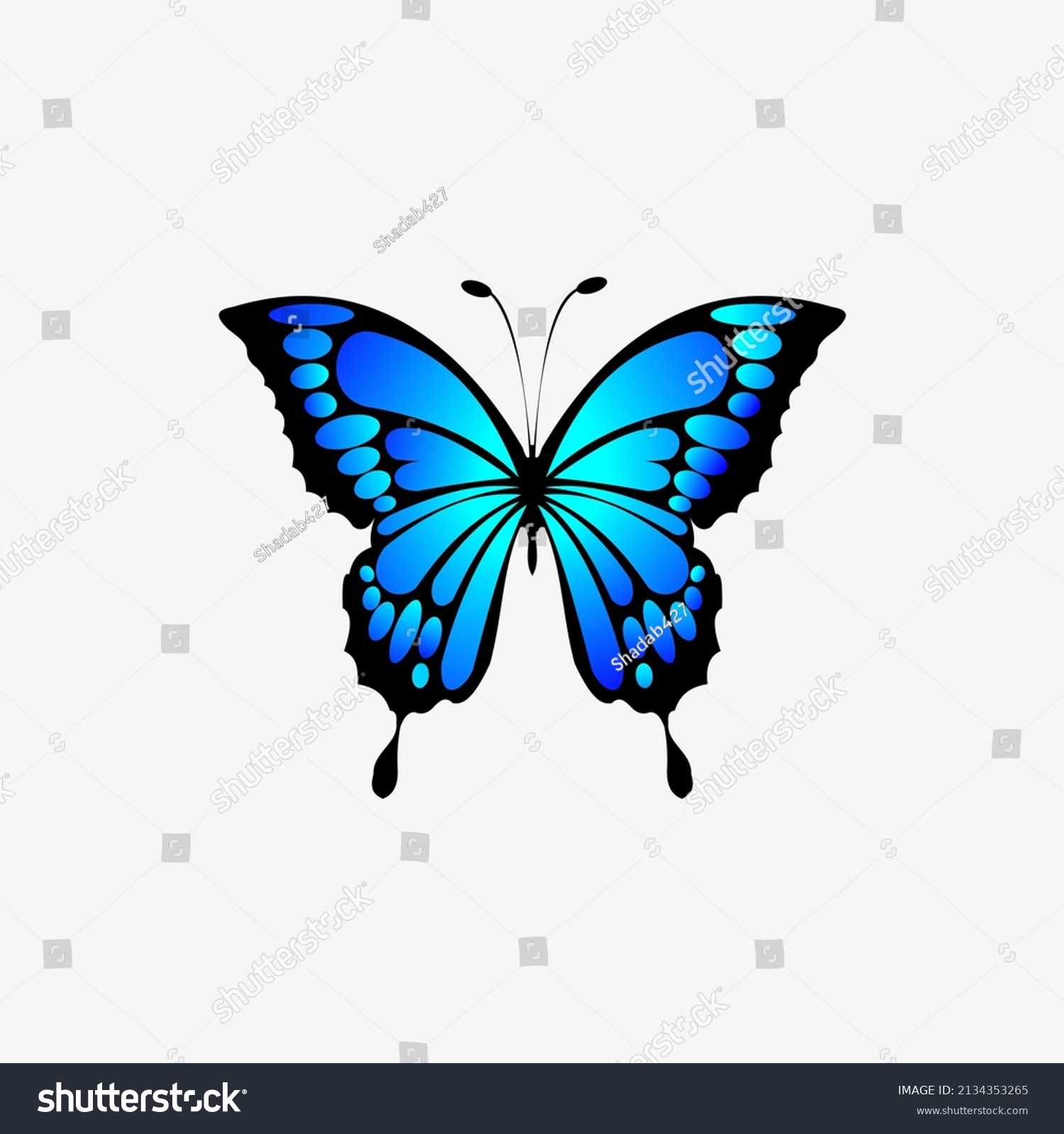 National Learn About Butterflies Day March Stock Illustration 2134353265