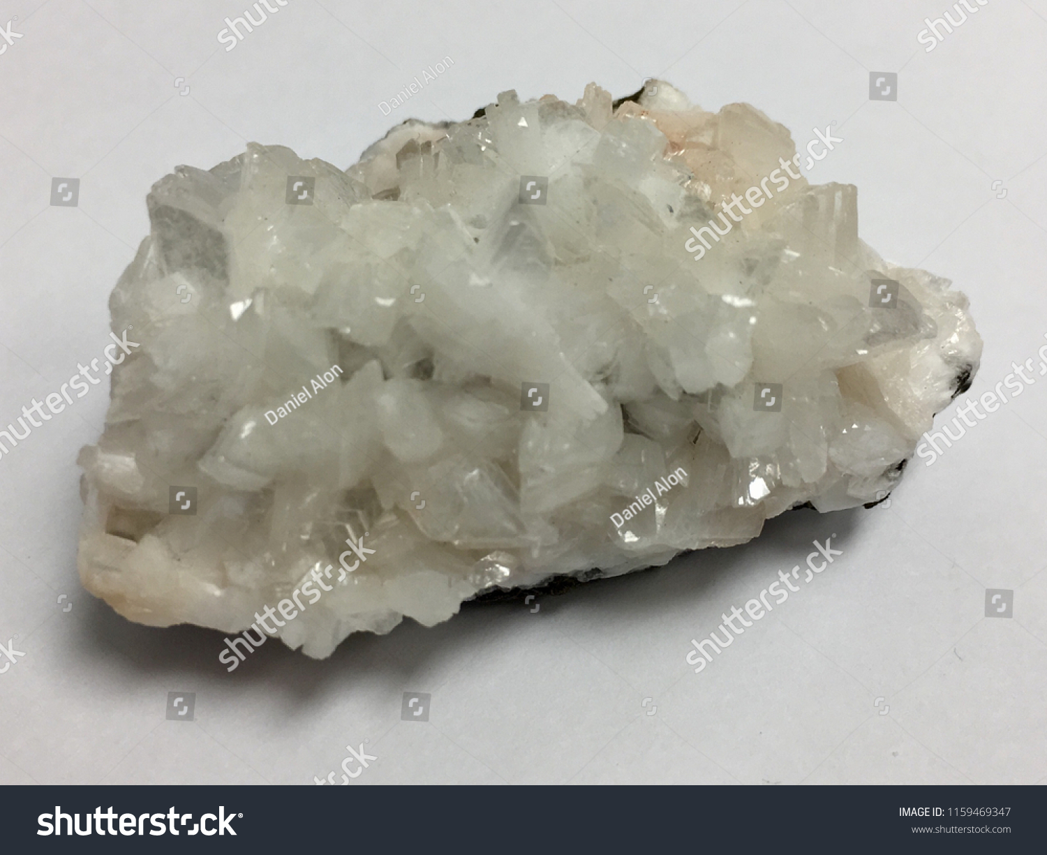 Natural Heulandite Zeolite Crystals Bombay India Stock Photo Edit