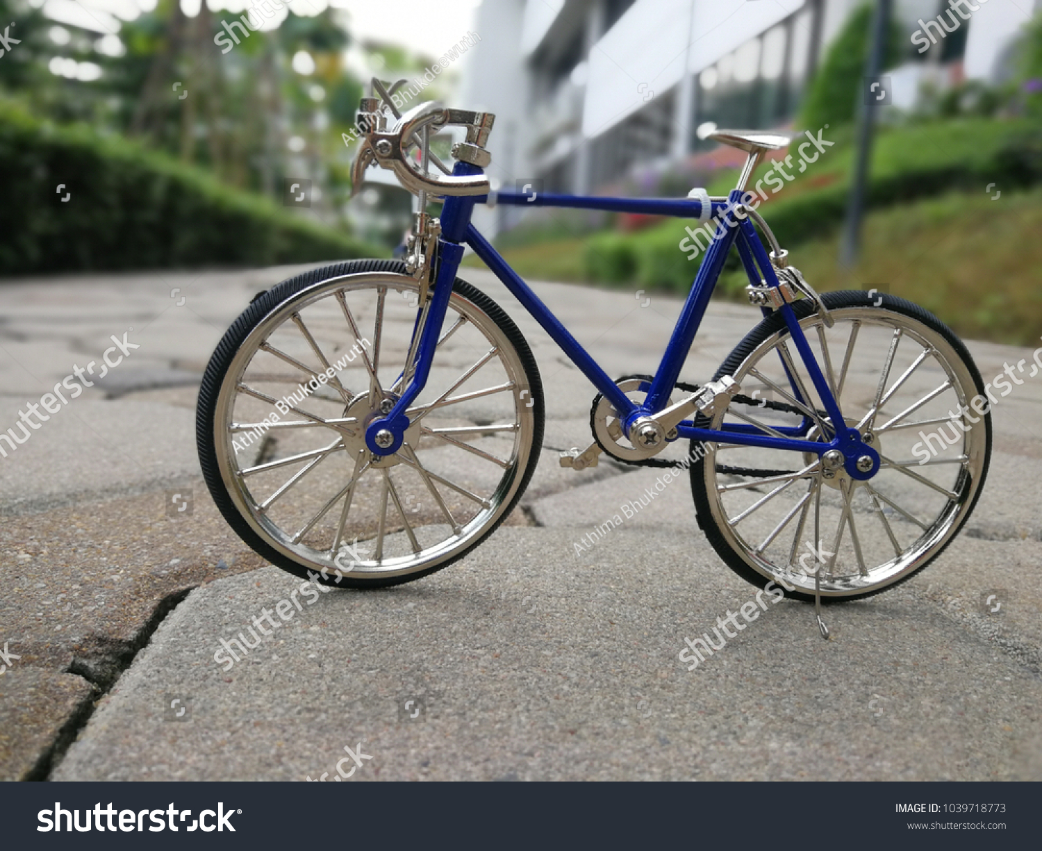 navy blue bike