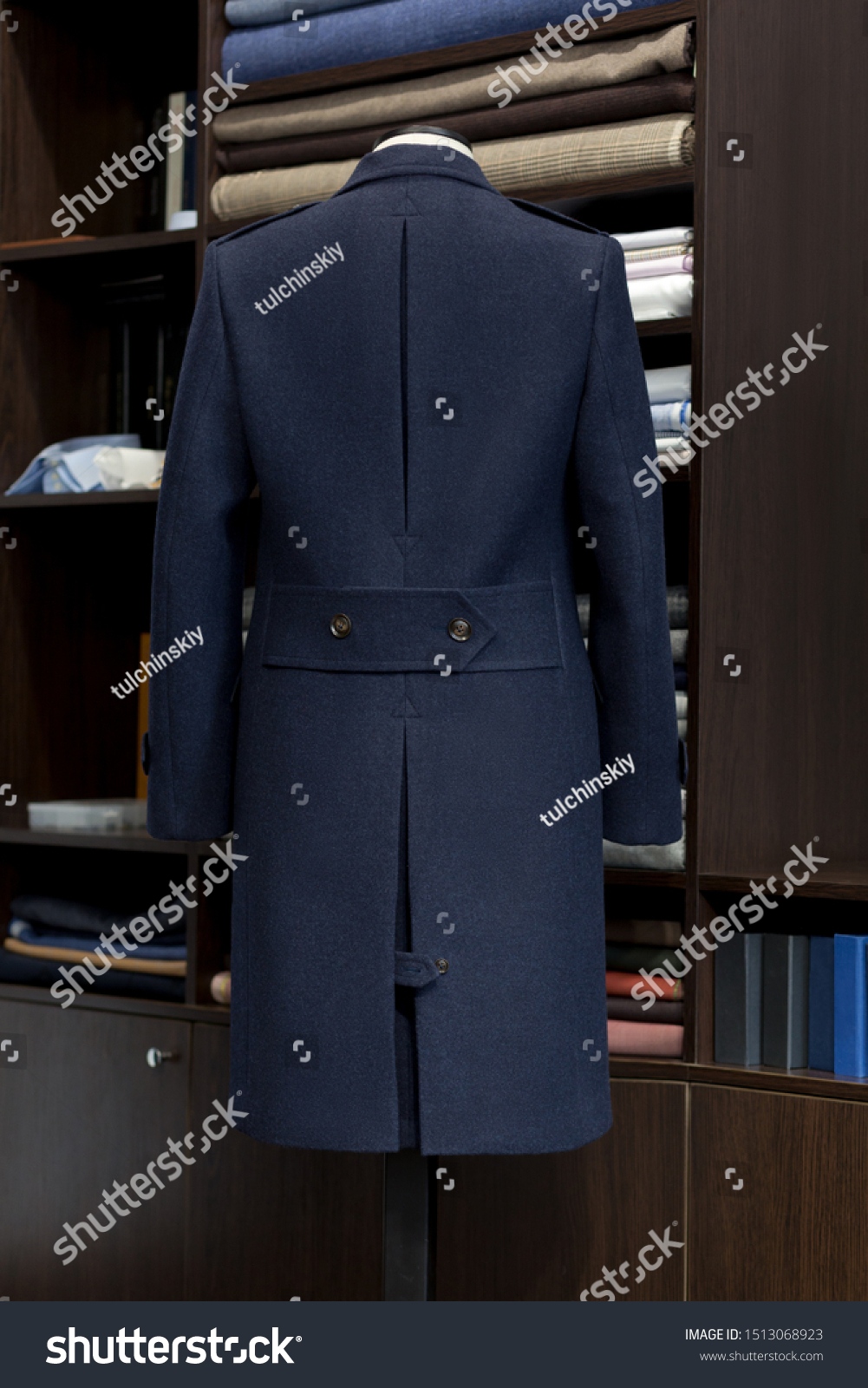 navy winter coat mens