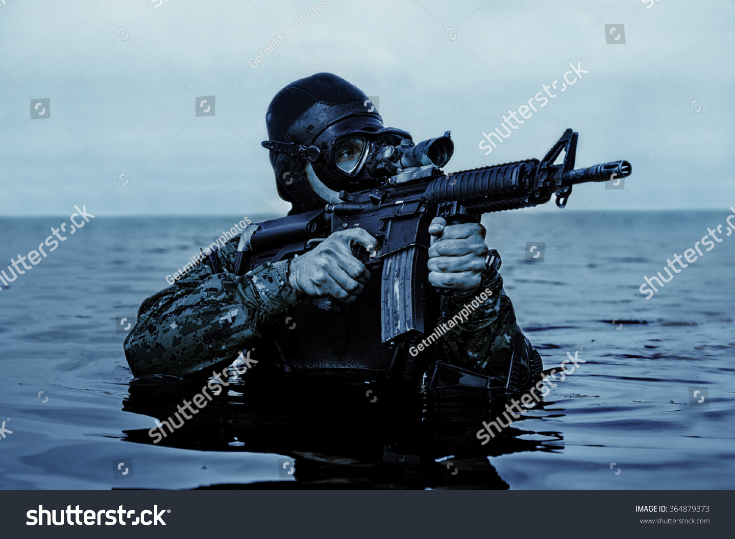 Navy Seal Frogman Stock Photo 364879373 - Shutterstock