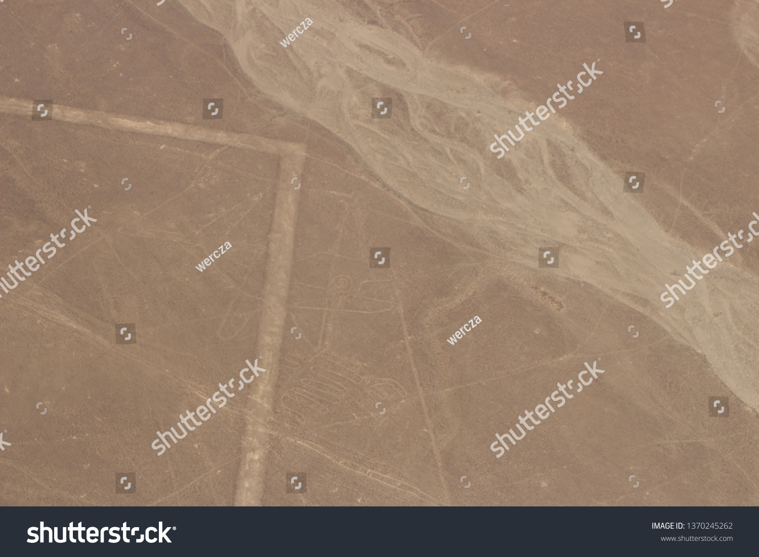 Nazca Lines Peru Flight Above Nazca Stock Photo 1370245262 | Shutterstock