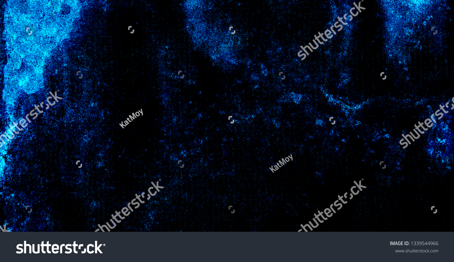 Neon Cosmic Paper Textured Light Blue Stock Illustration 1339544966 ...