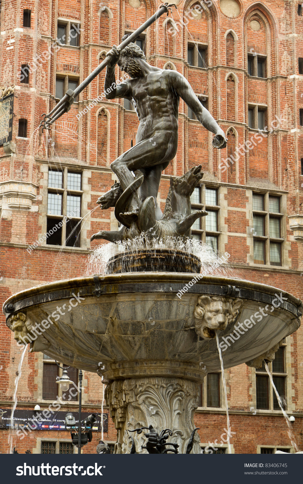 Neptune Statue In Gdansk, Poland Stock Photo 83406745 : Shutterstock