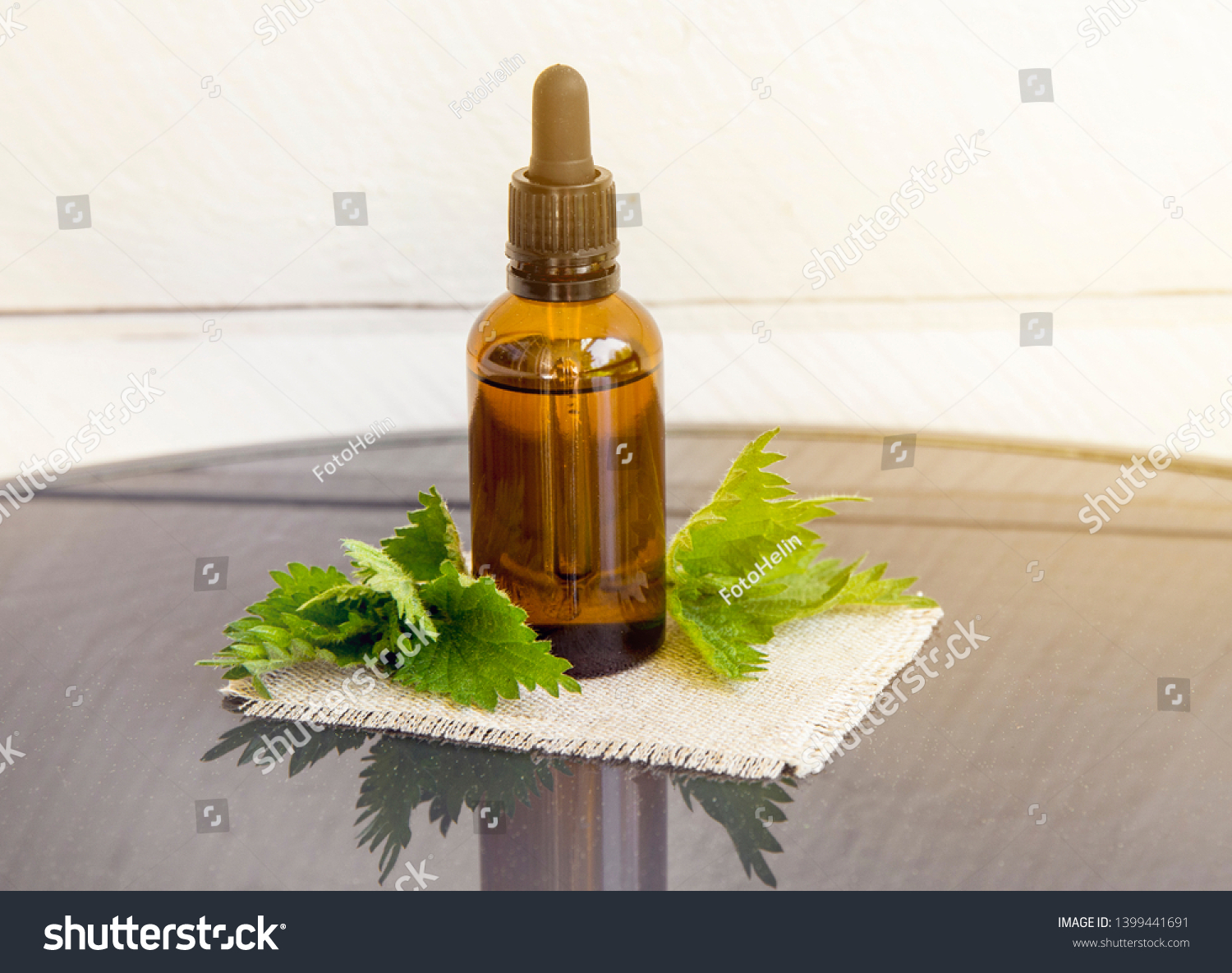 Nettles Essential Oil Infusion Brown Medical Stock Photo Edit Now