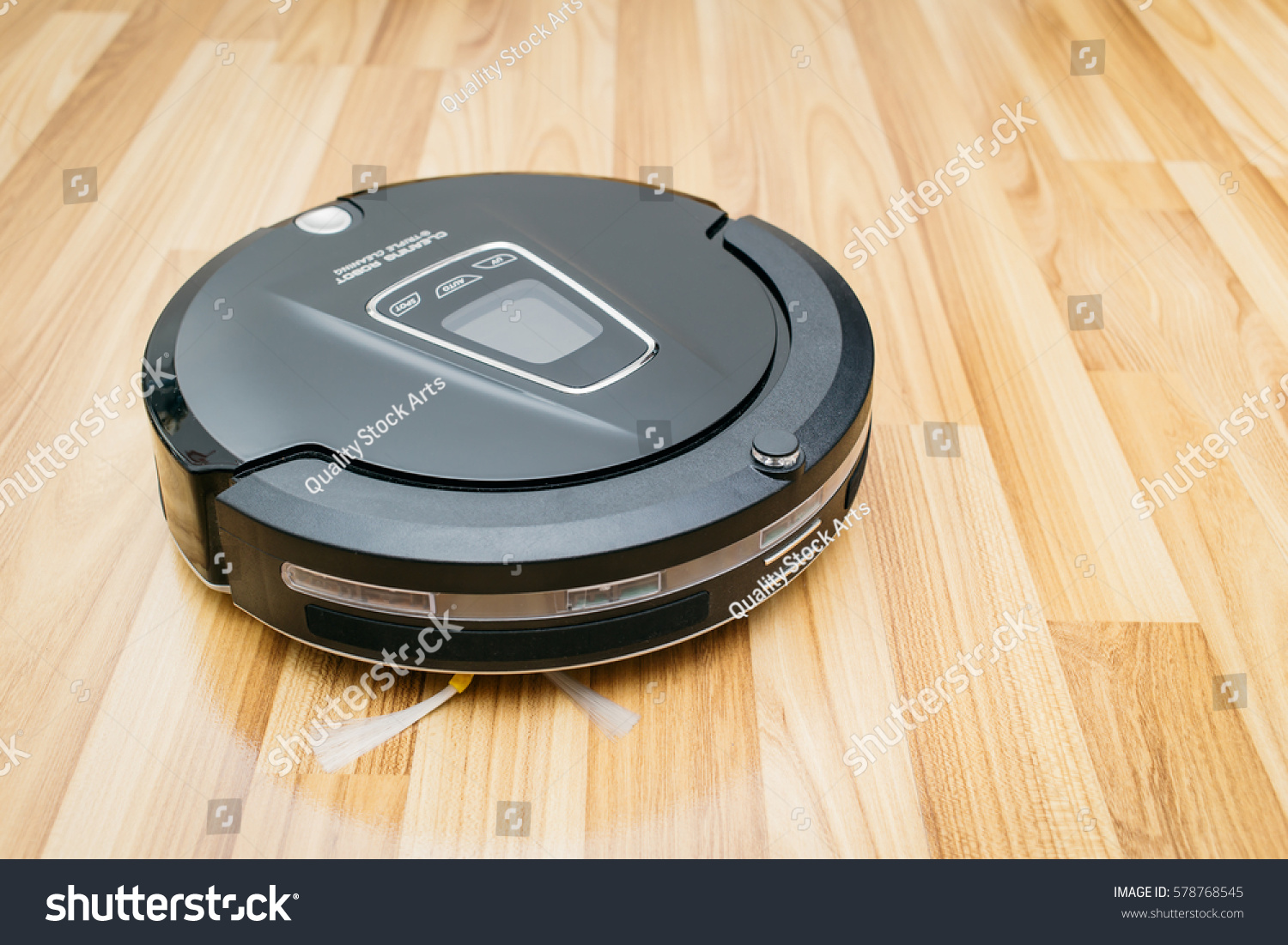 New Clean Robot Vacuum Cleaner On Stock Photo Edit Now 578768545
