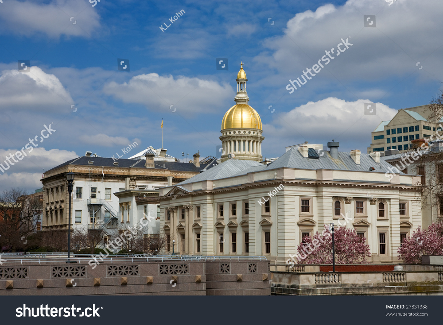 New Jersey'S State House Capitol In Trenton. Stock Photo 27831388 ...