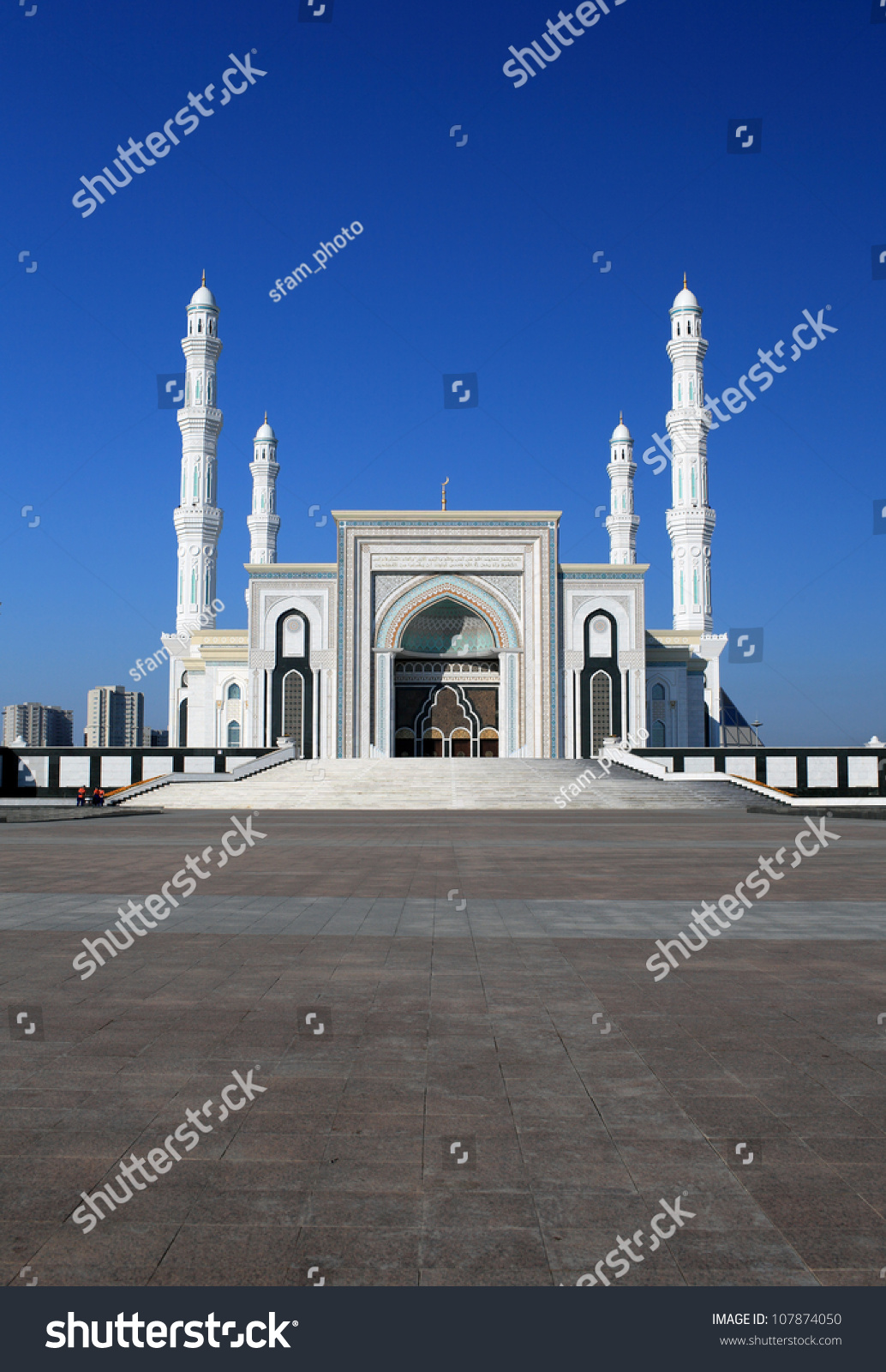 New Mosque In Capital Of Kazakhstan, Astana (Hazrat Sultan, Hazret ...