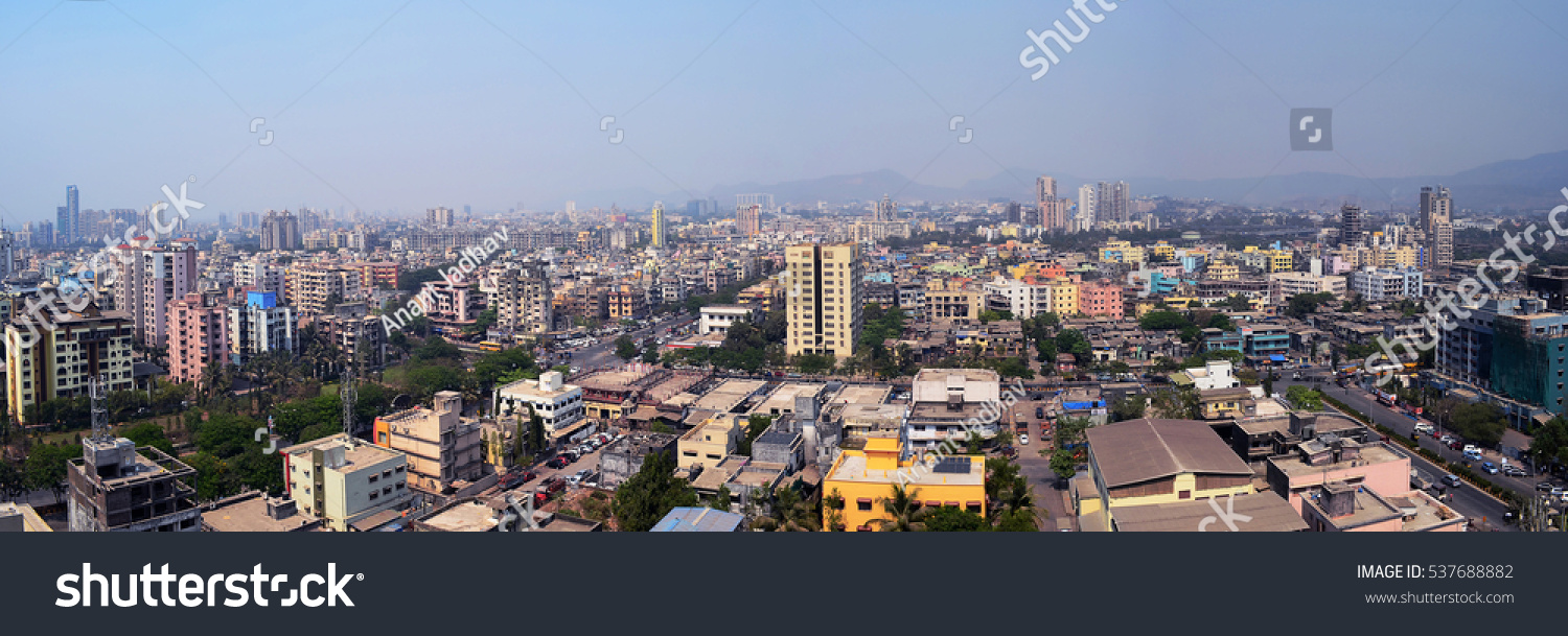 New Mumbai Skyline Vashi Sector 19 Stock Photo (Edit Now) 537688882