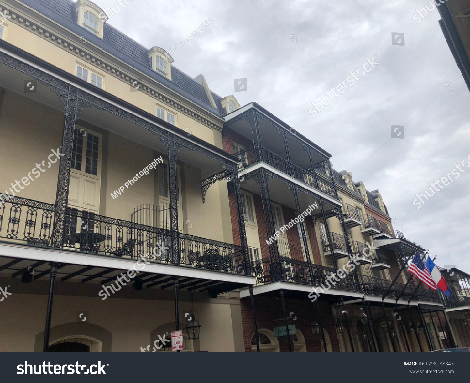 New Orleans French Quarter Architecture Scenes Stock Photo Edit Now 1298988343