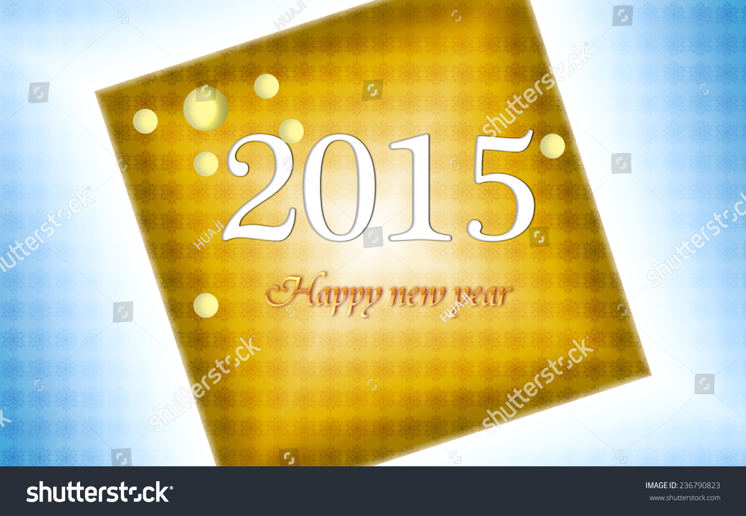 New Year Greeting Card Stock Photo 236790823 : Shutterstock