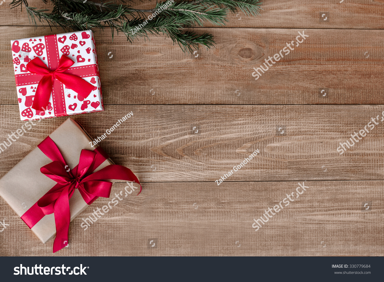 New Year&#039;S Gifts Stock Photo 330779684 : Shutterstock