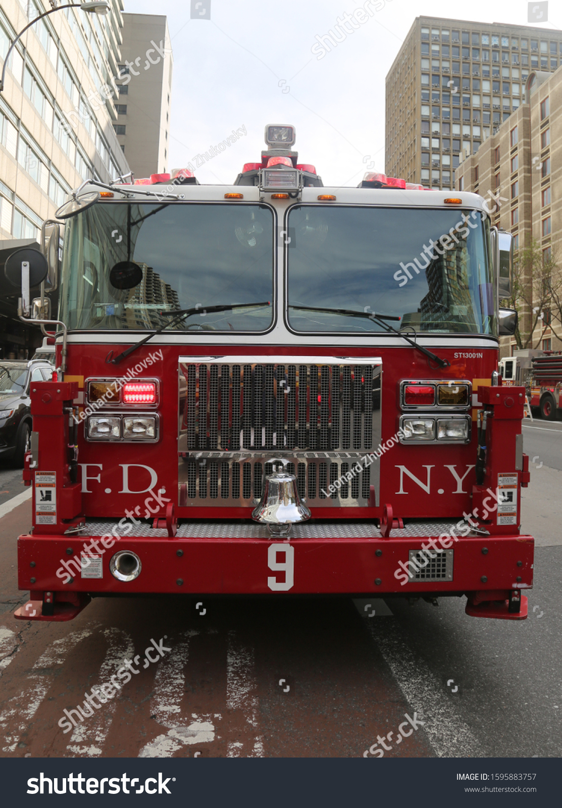 New York August 6 2015 Fdny Stock Photo 1595883757 | Shutterstock