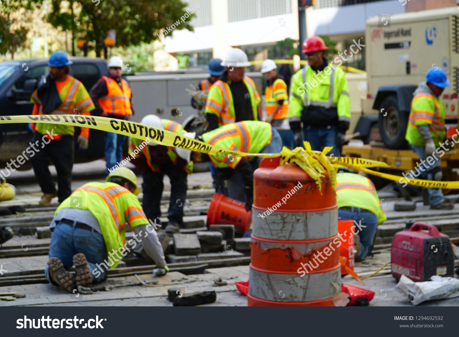 construction worker new york photo