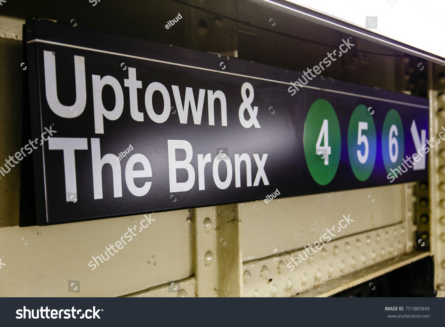 Newyork 13 Nov Sign Newyork Subway Stock Photo 751885849 | Shutterstock