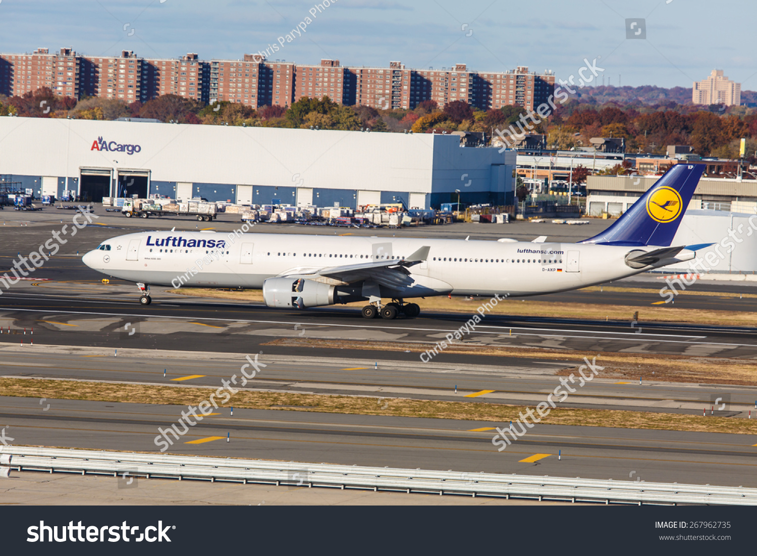 New York November 3 A330 Lufthansa Stock Photo Edit Now