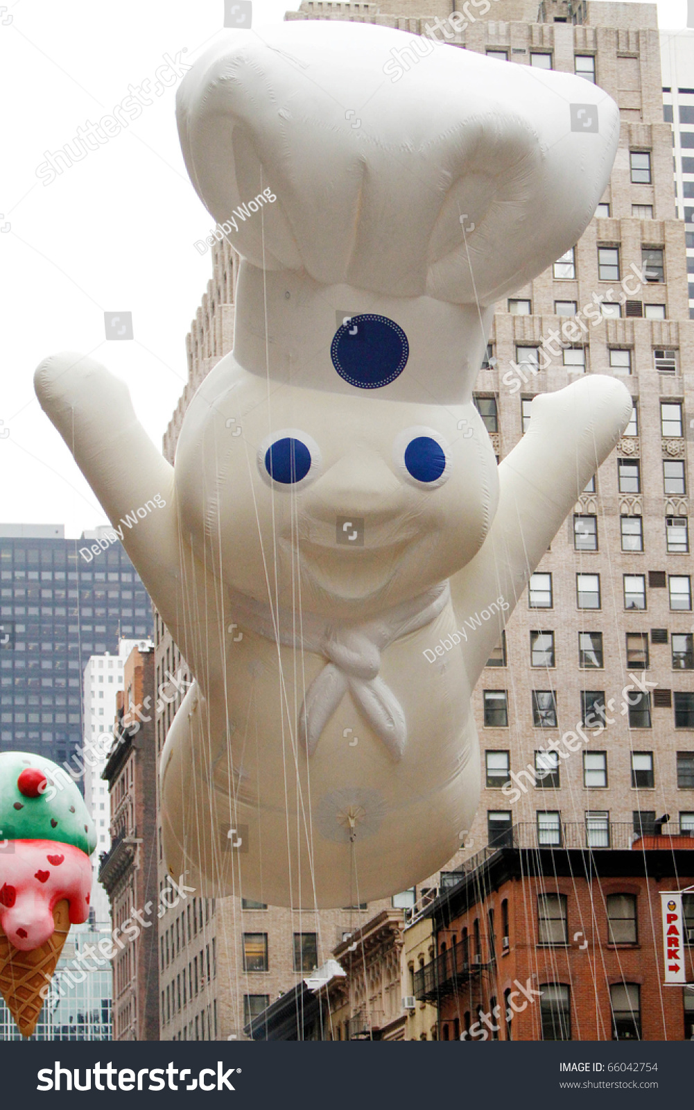 New York - November 25: The Pillsbury Doughboy Float Appears In The ...