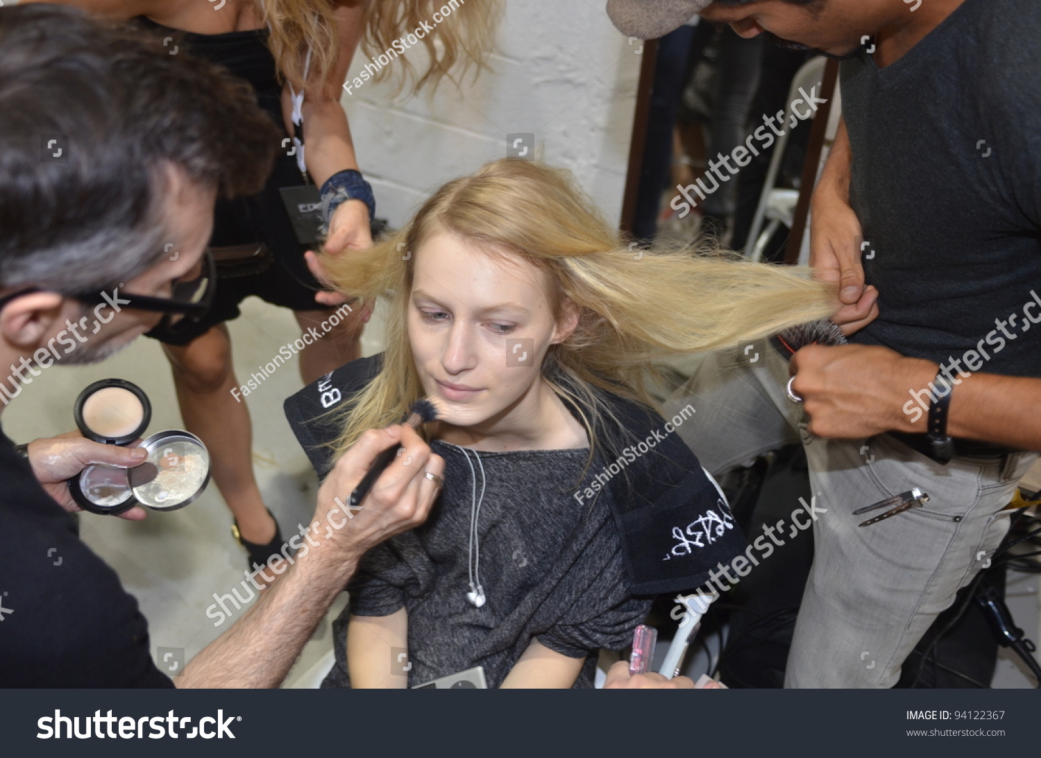 Beauty backstage edun spring Beauty backstage edun spring