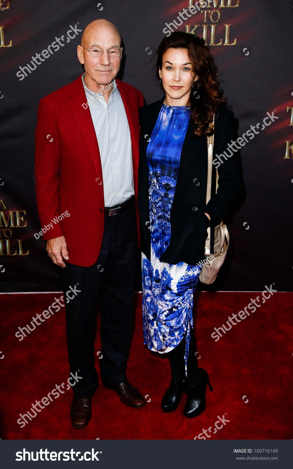 New York- Oct 20: Actor Patrick Stewart And Daughter Sophie Alexandra ...