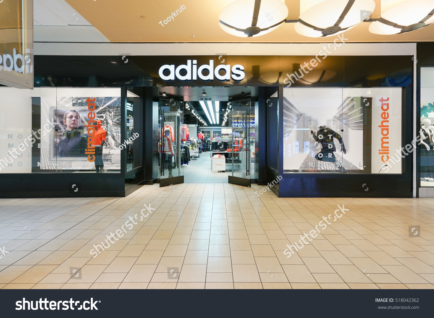 New York Oct 22 Adidas Store Stock Photo (Edit Now) 518042362